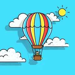 Hot Air Balloon Adventure in the Sky.