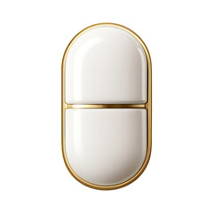 Obraz premium PNG Elegant glossy capsule design