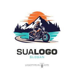 Naklejka premium Logos Moto-08.eps