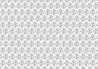 gray geometric tile seamless pattern background vector design