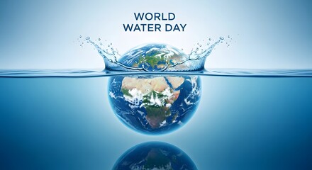 World water day celebrating earth's life support system