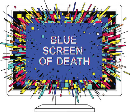 Blue Screen of Death Error on Computer