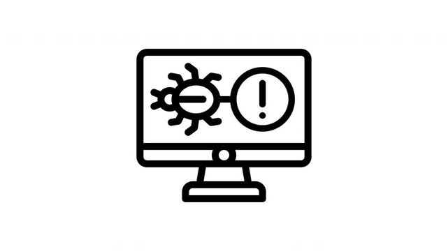 malware animated icon