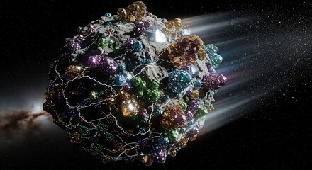 Abstract celestial body concept