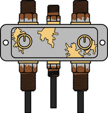 Rusty Timers on Control Panel