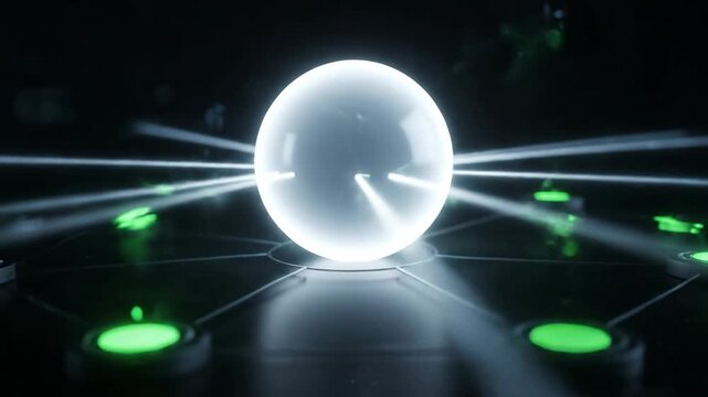 AI Judge Governance Node Centralized Network Glow