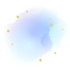 青の水彩にじみグラデーションの抽象背景 カラフルな水彩テクスチャ素材集 © moonillust