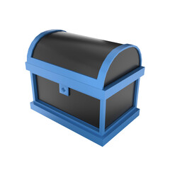 Treasure Chest 3D Illustration