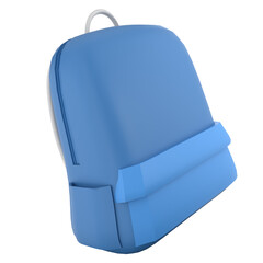 Inventory Backpack 3D Illustration