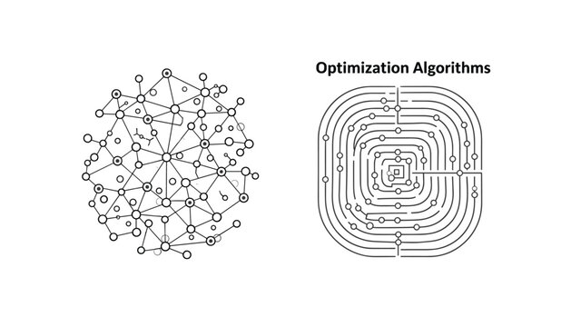 Optimization algorithms at work in modern technology