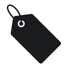 Price tag icon on white background
