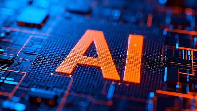 AI on a circuit board