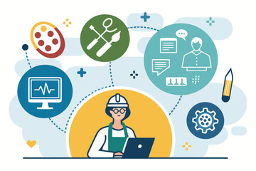 Crisp Professions With Compos Creative Visual