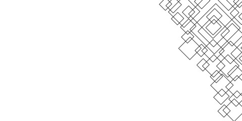 Obraz premium Hand-drawn abstract rectangular box. Square box background with overlapping corners for a frame.