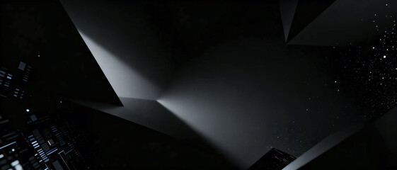 Abstract black background. Background material. Graphic material.