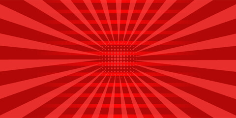 Comic background with red color © Nadiva