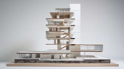 Contemporary Architecture Scale Model