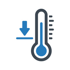 Temperature down icon © creativeicon