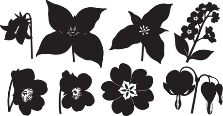 Forest Flower Elements for Undergrowth Color © Lubna