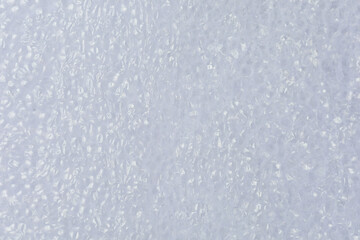 Obraz premium Close-up shot of White foam board. show texture Detail of plastic material. with Synthetic Suitable for use as background images