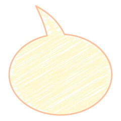 Big Scribble Speech Bubble