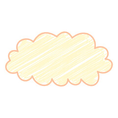 Long Scribble Comic Cloud