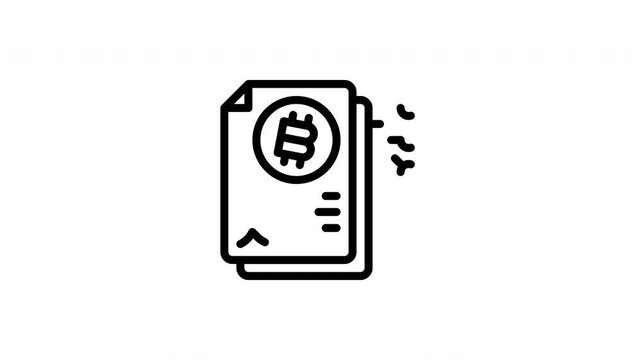 contract animated icon