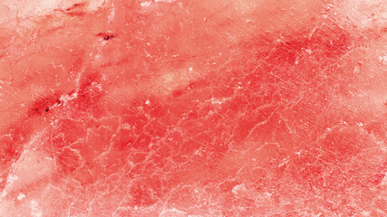 Abstract banner of Himalayan salt surface, marbled mineral texture, pastel pink coral color salt slab. Macro nature trend photo natural organic textured backdrop, guava rose colored soft gradient.