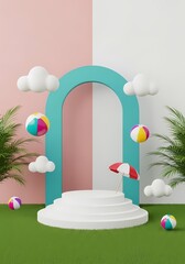 夏らしさ満載の舞台