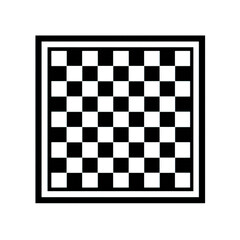 A minimalist grid design on a black background with white lines