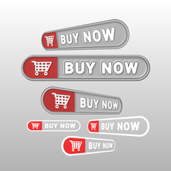 buy now sign stickers illustration 