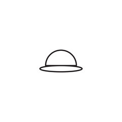 Fototapeta premium farmer hat icon