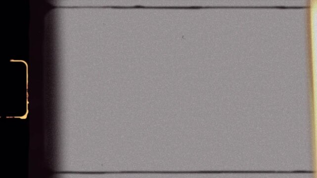 Super 8mm Film Frame &ndash; Vintage Grain Texture Light Leak Overlay 4K