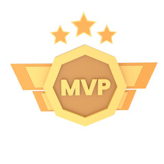 MVP Star 3D Illustration