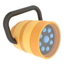 Stage Spotlight 3D Illustration