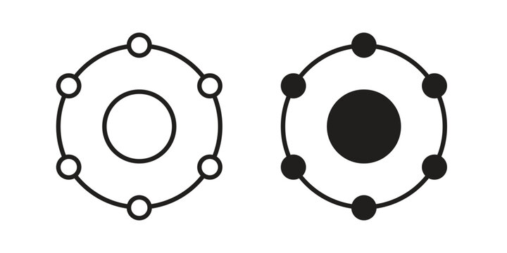 Antioxidant icon. set of web icons on white background