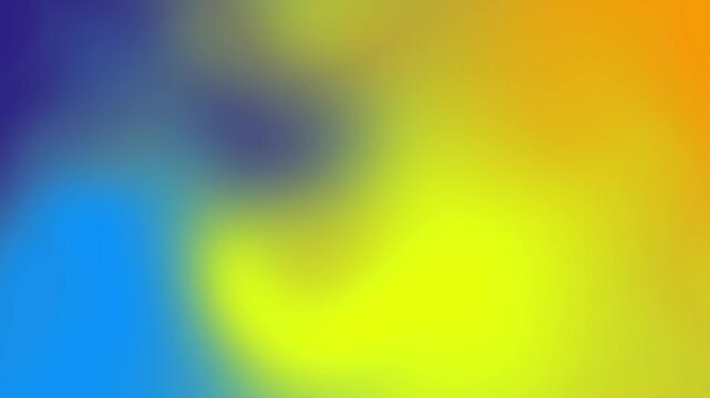 Vibrant Blurred Gradient Motion Background | Colorful Abstract Flowing Light Texture Loop