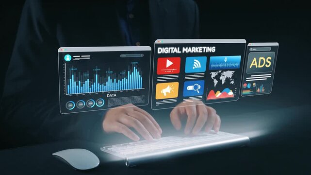 Online ads and digital marketing help brands grow. Content marketing builds engagement. Marketing tools boost ROI. Effective ads and marketing drive online business success. Elide