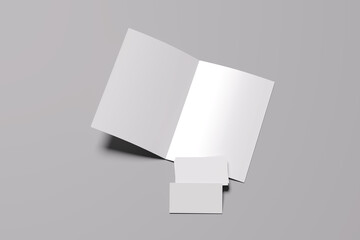 Premium Stationery Mockup Scene &ndash; Corporate Identity Showcase