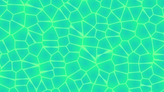 Abstract Geometric Motion Graphic Background with Caustic Water Ripples and Audio Spectrum