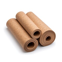Fototapeta premium Rolled Natural Cork Material for Craft Projects, Eco-Friendly Home Decor, and DIY Uses