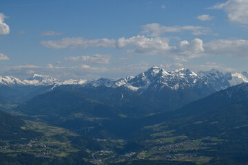 mountains in the alps