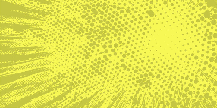 Abstract halftone background: A vibrant background design featuring a halftone pattern, which create visual texture.