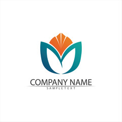 Obraz premium M Letter Logo Template