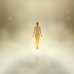 Divine Energy Above Earth