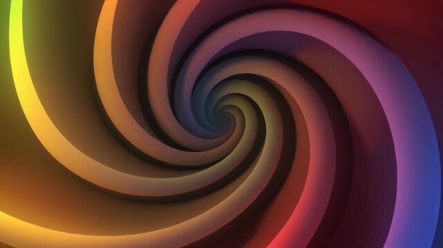 Futuristic looped multiple gradient spheres forming spiral motion ambient glow seamless surreal ambience cascading softly abstract unique style ultra realistic cinematic loop
