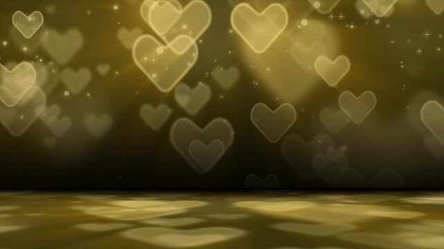 abstract background with heart