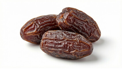 Obraz premium dates isolated on white background