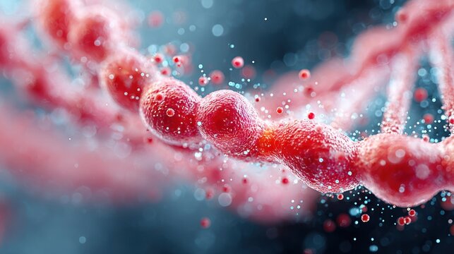 Enzyme protein concept showing molecular specificity and catalytic pathways.