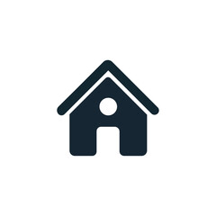 house icon on white background